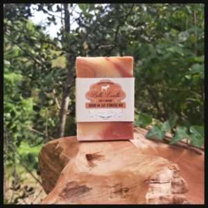 Savon solide Bio au lait d’anesse Orange Douce Belle Lurette