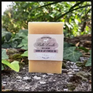 Savon au lait d'ânesse bio Nature